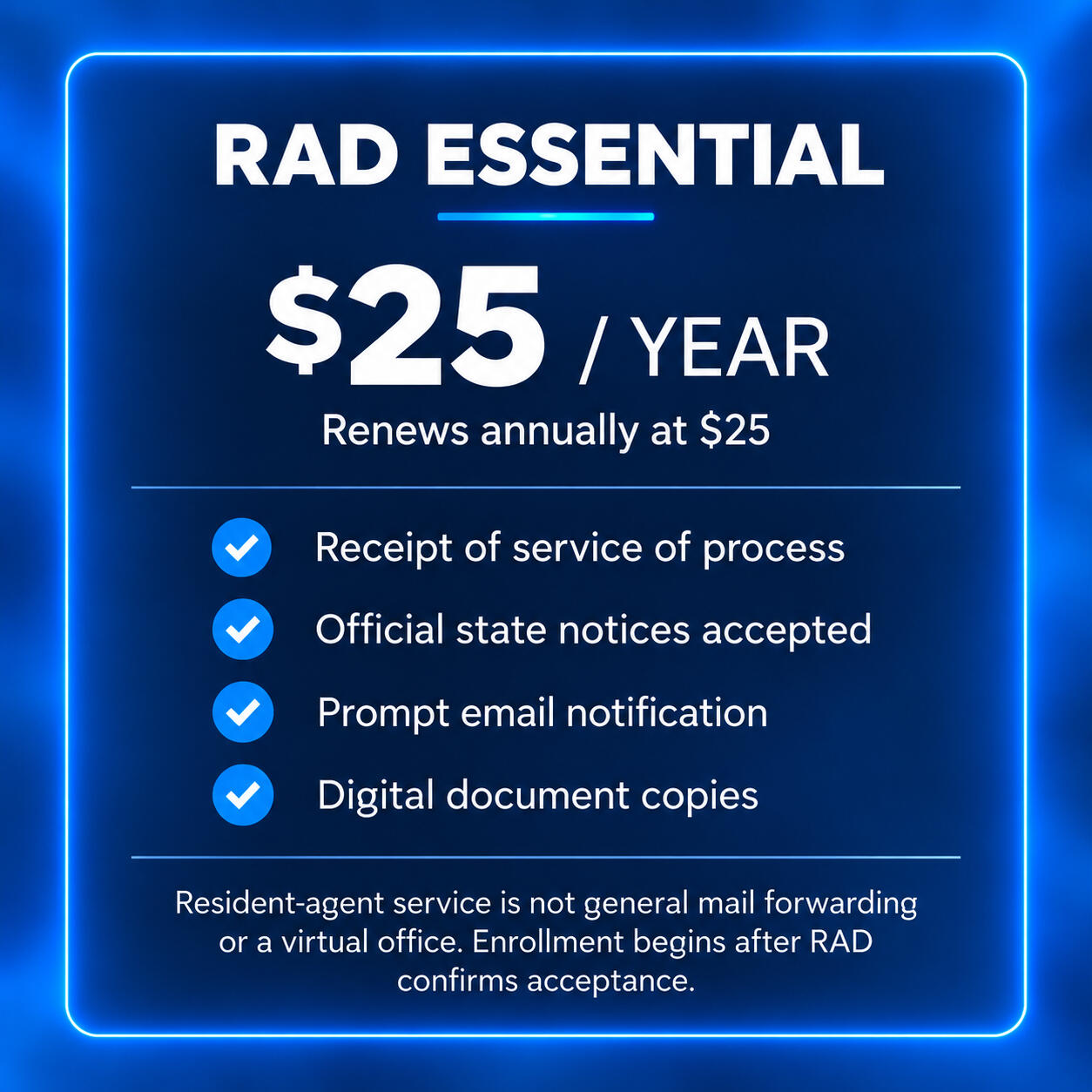 Essential - $25/year